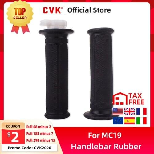 CVK 22mm 1 set motorcycle high quality handle grip hand grips rubber gel sleeve handlebar grip for HONDA VFR400 NC30 NC35