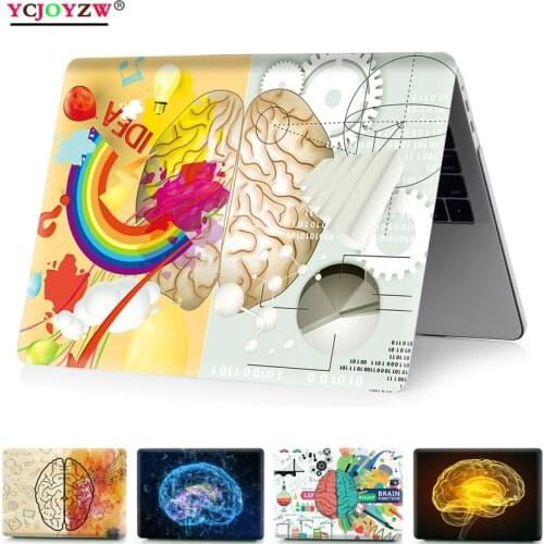 For Macbook 2020 M1 Air Pro 13 A2179 2337 A2251 A2289 A2338 Touch bar ID Laptop Case Retina 11 12 13 15 16 Inch brain Hard Cover