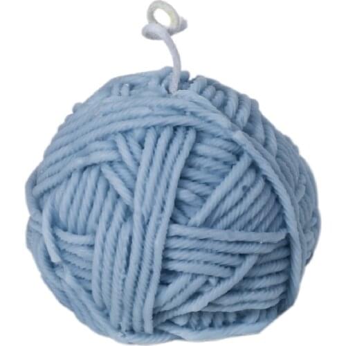 Knitting Wool Ball DIY Gypsum Plaster Mold Silicone Candle Soap Mould Aromatherapy Decorating Tools Fondant Cake Baking Mould