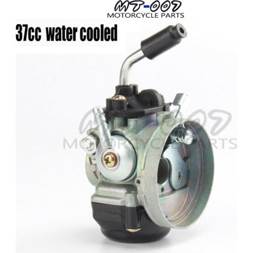 37cc 19mm water cooled cooling engine carburetor Pocket bike mini moto atv quad two stroke free shipping