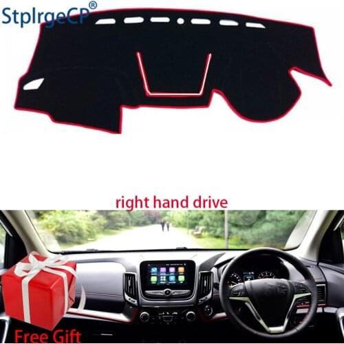 Car Dashboard Cover Mat for changan CS55 2017-2018 Right Hand Drive Dashmat Pad Dash Mat Covers Dashboard Accessories