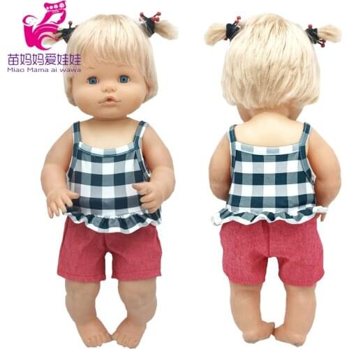 Nenuco Dolls Clothes Shirt Ropa Y Su Hermanita 40cm Baby Doll Clothes Baby Girl Toys Wears