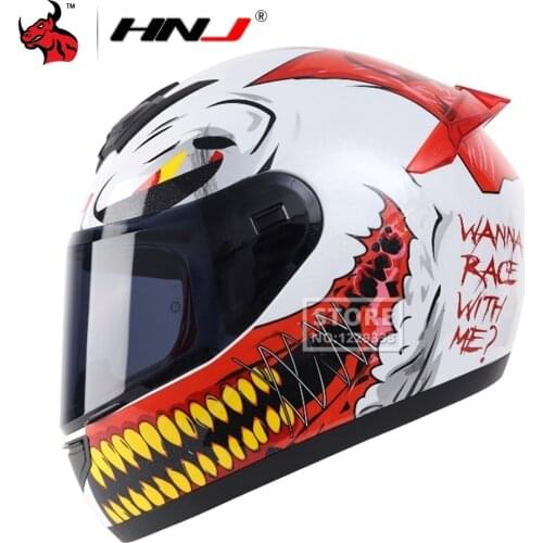 HNJ Motorcycle Helmet Summer Casco Moto Full Face Motocross Racing Riding Flip Up Helmet With Breathable Linner Capacete Moto