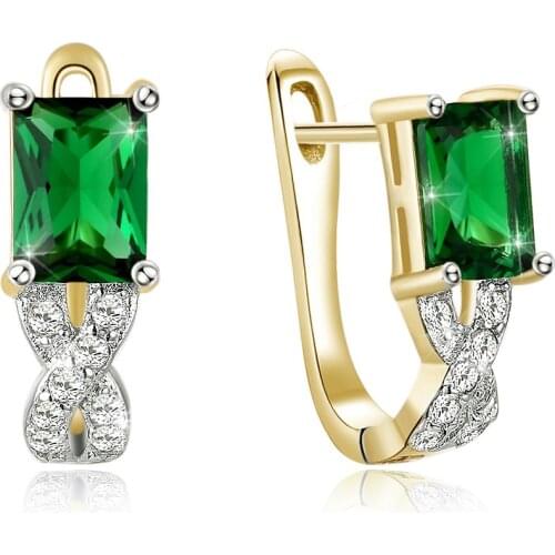 New Arrival Gold Color Earrings for Women Senhoras brincos Wedding Jewelry Unisex Jewelry Hyperbole Design