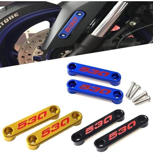 Motorcycle CNC aluminum alloy front fender front axle decorative cover for Yamaha TMAX 530 T MAX 530 T-max 530 tmax530 2015 2016