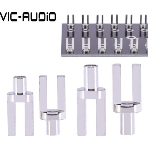 DIY Project Turret lug Audio Tag Board Turret Board Terminal Board Nickeled Copper Turrets 1mm~3mm Board For Tube Amplifier Kit