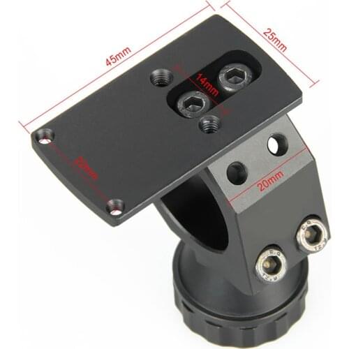 PPT Tactical accessories hunting scope mounts 25.4 pipe diameter, RMR mount for reflection point sight GZ24-0046