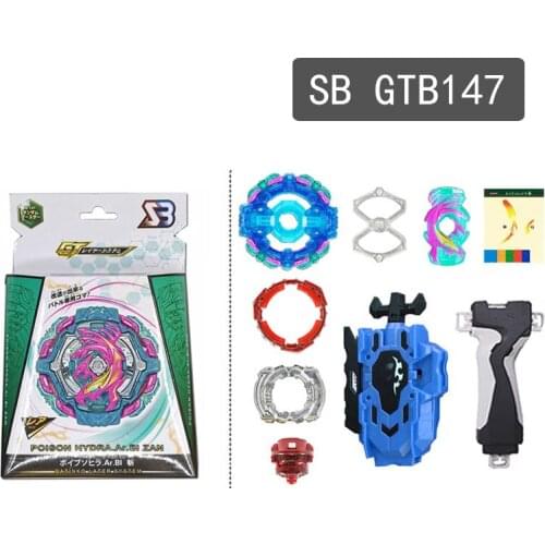 SB 4D Assemble GT Series Gyro B147 Plastic Burst Turbo Mini Original Beybleyd Launcher Burst Evolution