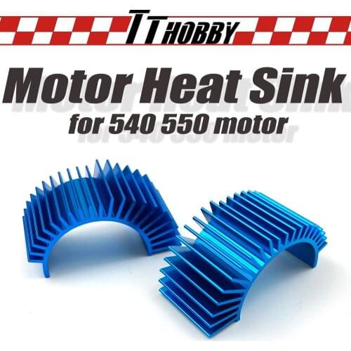 TTHOBBY Motor Cooling Fan Heatsink Cover Heat Sink 540 550 Brushless Motors for 1/10 WLtoys 12428 12423 A959-B RC Car Boat Buggy