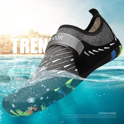 Outdoor Couple Beach Surfing Water Sports Shoes Mens Quick-Drying Breathable Wading Women Diving Socks Lover Swimming Aqua Shoes