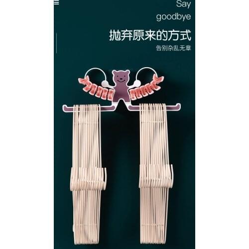 Punch-free hanger storage balcony drying rack clip hook storage tissue towel storage washing machine rack