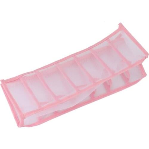 Three Piece Drawer Storage Box, Underwear Storage Compartment Box, Mesh Storage Box, Suitable for Socks, Bra, Tie