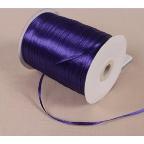1/8" 3mm Satin Ribbon for packing and bow & Garment Accessories 20y/lot 77
