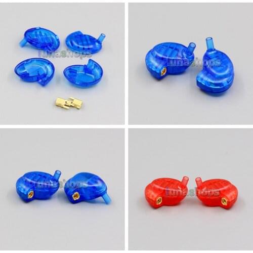 1 pair Custom Shell For Westone W4r + Shure se535 Shape Female Slot mmcx Female Pin LN004339
