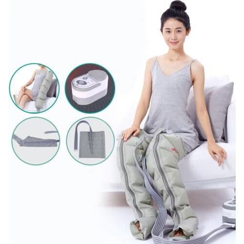 6-chamber air wave massager Leg Massager calf kneading pressure household elderly physiotherapy automatic foot therapy