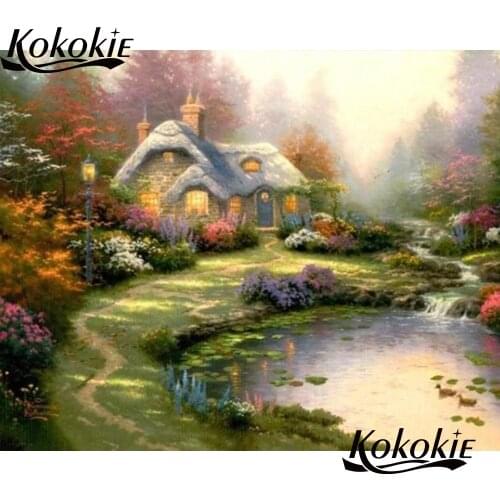 Diamond embroidery nature scenic 5d diamond painting full square/round picture of Rhinestones diamond mosaic sale diy painting