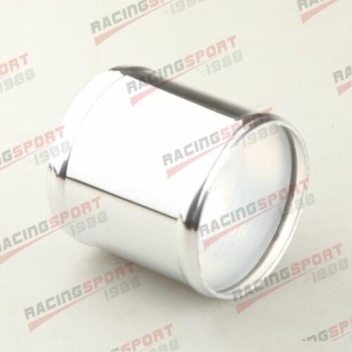 Aluminum Hose Adapter Joiner Pipe Connector Silicone 3" inch 76mm Silver