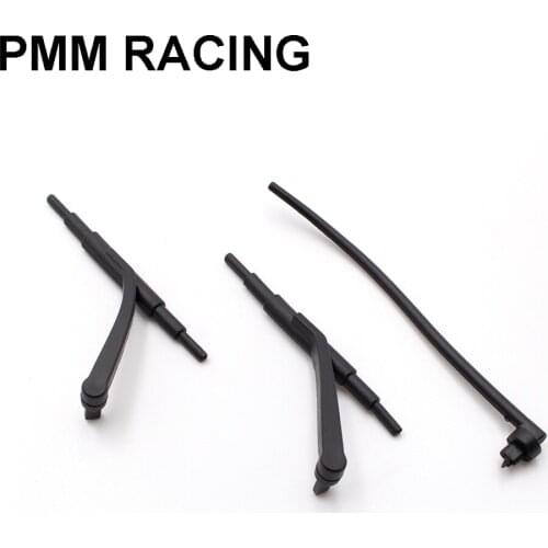 1set Simulation decoration DIY modified wiper & antenna For 1/10 RC Crawler Car Traxxas TRX4 SCX10 TRX6 D110 Wrangler car shell