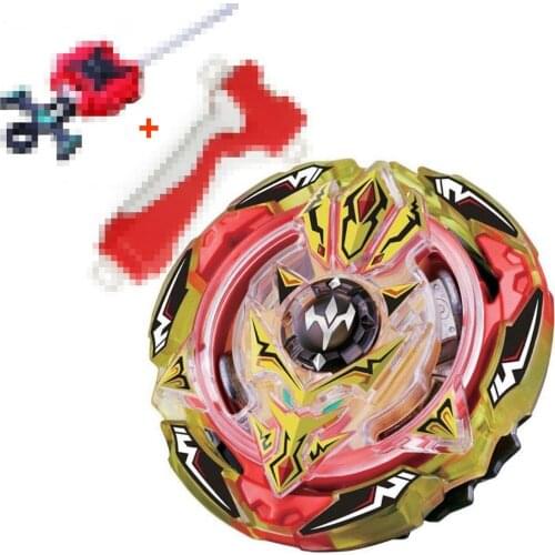 Screw Trident / Treptune Burst Spinning Top STARTER B103 + Advanced burst Grip + burst L-R Launcher