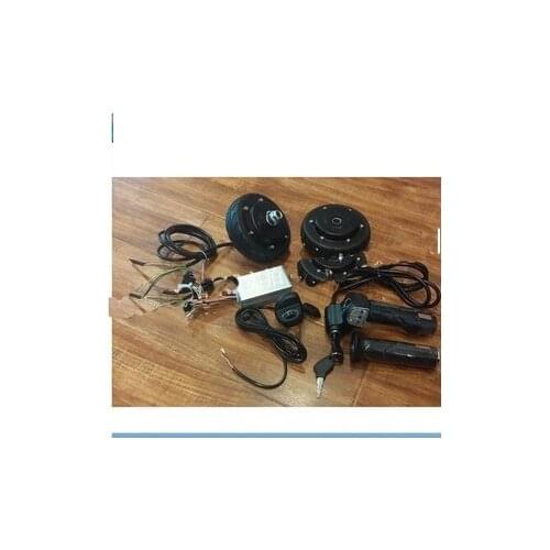 Free shipping 5inch 250W 36V brushless non-gear hub motor with front tire , mini electric scooter kit ,E-bike kit