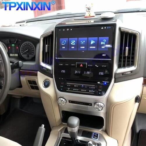 Carplay DSP Android 10.0 For Toyota Land Cruiser VXR 2016-2021 Multimedia Player Auto Stereo Radio tape recorder Navigation GPS
