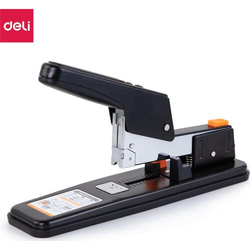 Deli 0392 heavy large stapler office supplier for 15-70 papers/70g paper with 23/6-23/10 staple retail paking