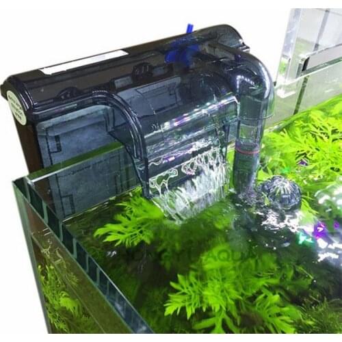 Aquarium Waterfall filter fish Tank ulter-silent multifunctional 3IN1 filter external Wall hanging filter HI-530/HI-630