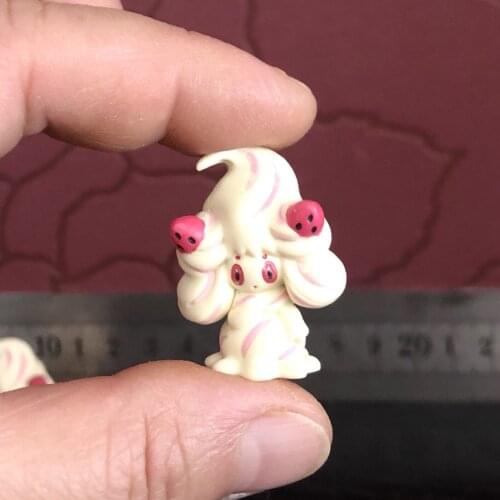 Pokemon Fresh Cream Pokemon Elf Alcremie Mini Small MC Model 3cm Toy