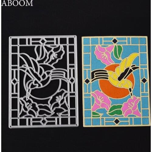 ABOOM Hot Frame Flower Metal Dies Cut Album Decoration Scrapbook Craft Die Stamp DIY Embossing Stencil Scrapbooking Paper Cards