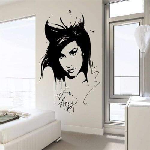Wall decal sticker beauty salon salon vinyl home decor detachable living room decoration sticker Art Decor Wall Sticker 3010