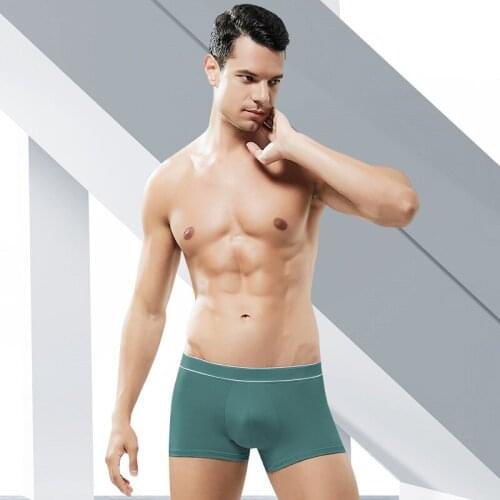Single bulk mens modal boxer briefs mens boxers and boys' trousers