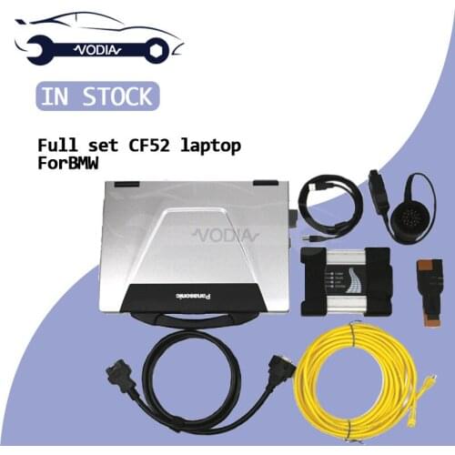 Full set CF52 laptop For ICOM A2 A3 for ICOM Next A2+B+C 3 in 1 Diagnostic & Programming Tool for A3 with Wifi Card