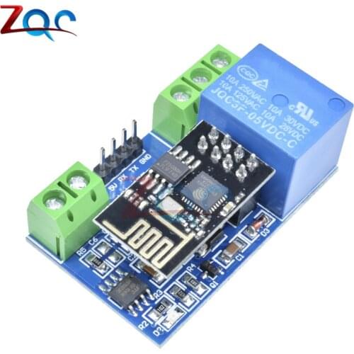 ESP8266 ESP-01 DC 5V WiFi Relay Module Things Smart Home Remote Control Switch for Arduino Phone APP ESP-01 Relay Module