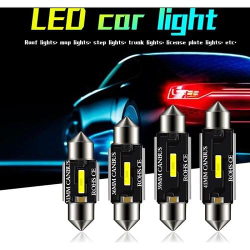 C5W LED CANBUS C10W led bulb Festoon For SEAT Leon 1 2 MK3 FR Cordoba Ibiza Arosa Alhambra Altea Exeo Toledo Cupra