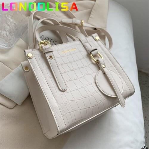 Large Capacity Leather Shoulder Shopper Bag for Women High Quality Solid Tote Bag Luxury Handbags Women Bags Designer Sac A Main