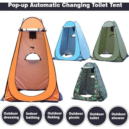 Pop Up Pod Changing Room Privacy Tent Instant Portable Outdoor Shower Tent Camp Toilet Rain Shelter for Camping and Beach