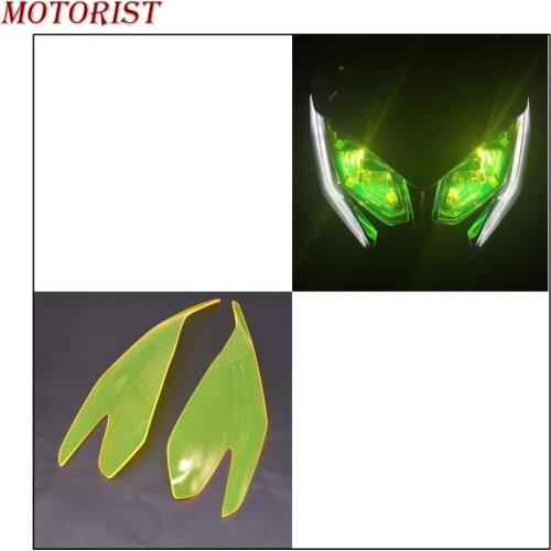 Motorist High Quality Motorbikes ABS Headlight Protector Cover Screen Lens For KYMCO AK550 ak-550 2017-2018