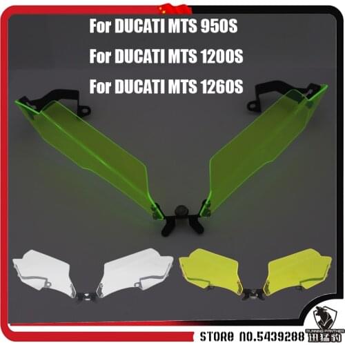 Motorcycle Headlight Protector Guard Grille Cover for DUCATI MULTISTRADA 950 S 1200 S 1260 S 2015-2020 All Model