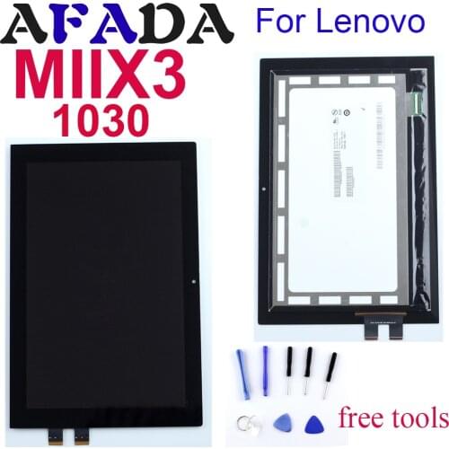 10.1"For Lenovo MIIX 3-1030 Touch Screen Digitizer Assembly For Lenovo Miix3 FP-TPFT10116E-02X FP-TPFY10113E-02X LCD Display