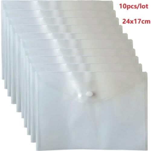 1/5/10Pcs Resealable Clear Plastic Storage Bags For Cutting Dies Stencil Album Stamp DIY Scrapbooking Paper Card Craft Organizer