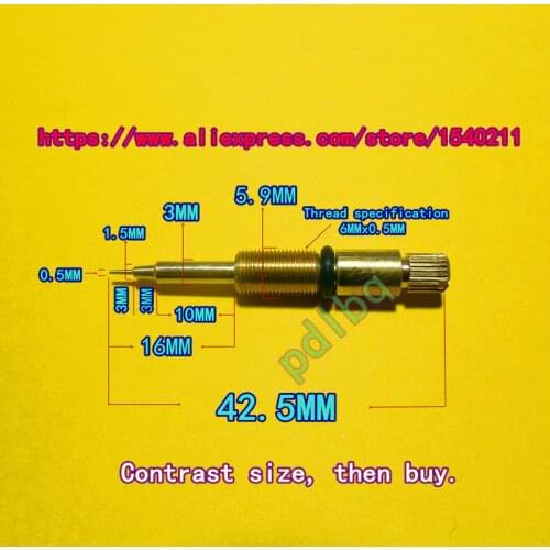 2 pcs/pack fuel ratio adjusting screw)YM Drag Star XVS400 4TR/5KP motorcycle BDS28 Mikuni carburetor carb air screw