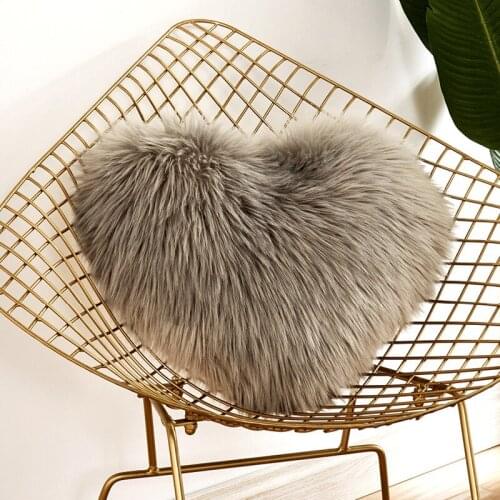 40x50cm Nordic Decoration Cushion Hug Pillowcase Love-shaped Sofa Cushion Cover Washable Without Core Hug Pillowcase