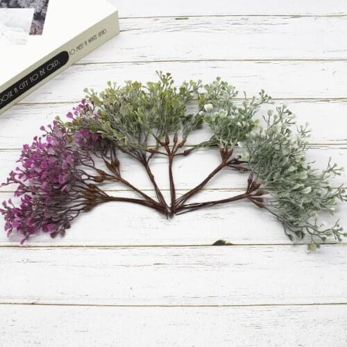 6 pieces Home decoration accessories Artificial plants Wedding Potted plants Bonsai Interior beautification Shooting props Gifts