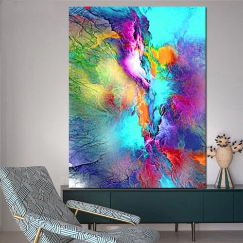 Full round square Diy 5d Diamond Painting Diamond Embroidery Abstract Landscape Sky Colorful Cloud mosaic diamond Art,P305