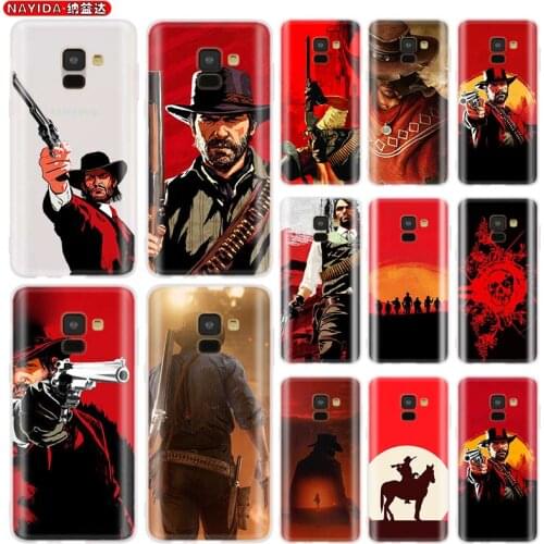 Phone Case for Samsung galaxy A21 A31 A41 A51 A71 A90 A80 A70 A60 A50 A40 A30 A20 A10 Matte soft Cases red dead redemption