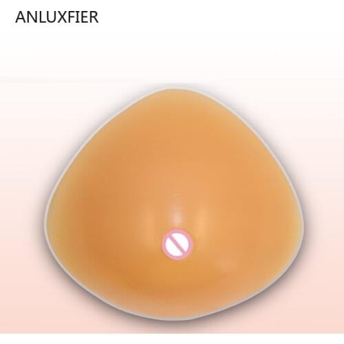 H9736 Artificial Boobs Bra Triangle Concave Bottom Silicone Breast After Breast Cancer Surgery Mastectomy Artificial Prosthesis