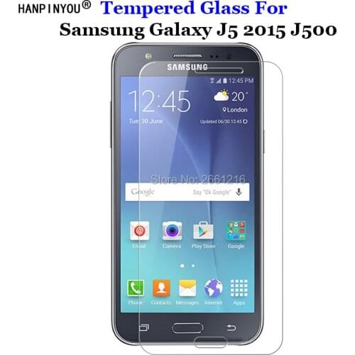 J5 J500 Tempered Glass 9H 2.5D Premium Screen Protector Film For Samsung Galaxy J5 2015 J500 5.0"