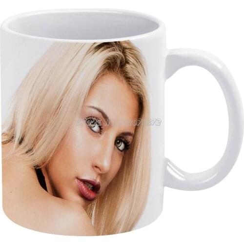 The Look Coffee Mugs 330ml Creative Travel Mug and Cup Office Drinkware Mugs Tazza Beauty Glamour Glam Sexy Fetish Babe Womens M