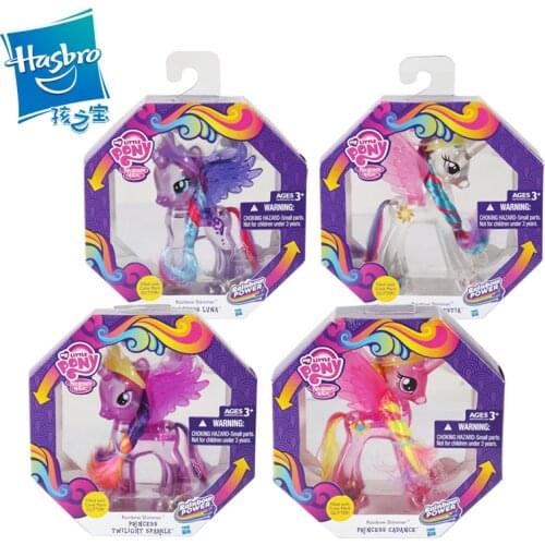 Hasbro My Little Pony Rarity Pinkie Pie Princess Celestia Princess Cadence Princess Doll Doll Toy Set E0672 E0669 A9878