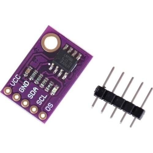 LM75 LM75A temperature sensor high speed I2C interface high precision development board module IIC I2C for Arduino diy kit